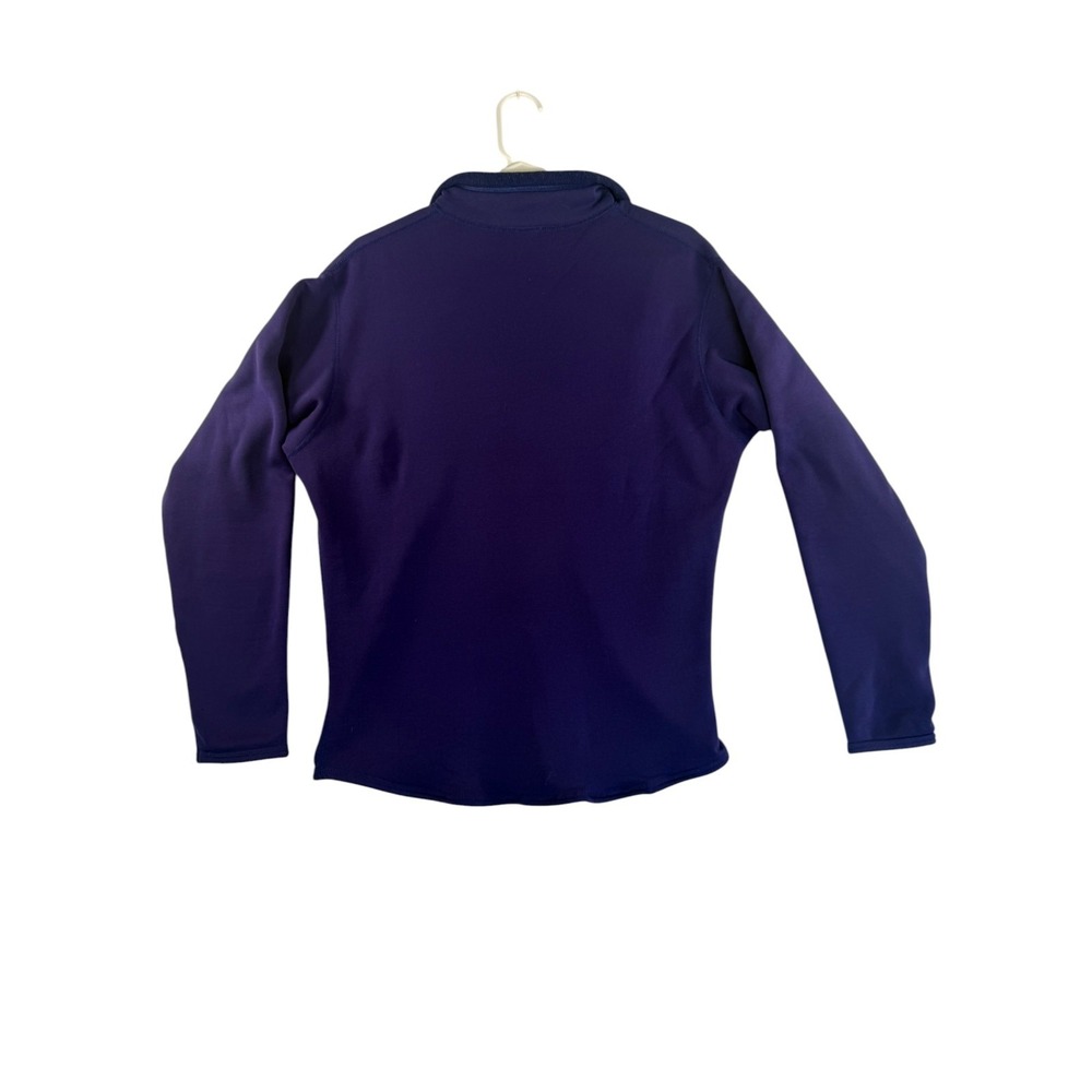 Patagonia Jacket Mens M Purple Fleece Lined Half Zip Running Training Athleisure - Picture 8 of 10